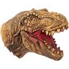 Yolococa Hanzwa Giocattoli per Burattini a Mano,Gomma Morbida Realistico Testa di Dinosauro Tyrannosaurus Rex T-Rex