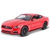 Maisto 31197-2015 Ford Mustang Modellino, Scala 1:18, Colori Assortiti: Rosso/Blu/Bianco
