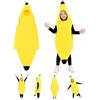 BTACGWP Costume Banana & Travestimento Divertente Unisex, Adulti e Bambini, 1 Pezzo per Carnevale, Halloween, Feste, Cosplay