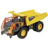 Majorette, Camion Volvo Rigid Hauler cm 20, 213723000, + 3 anni,Giallo E Nero