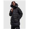 Supply & Demand Mens Supply & Demand Parka Longline Command - Nero, nero