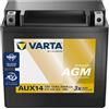 VARTA Automotive DYNAMIC AGM Auxiliary (AUX14) 12V 13Ah 200A - Batteria ausiliaria piombo-acido - Batteria di avviamento aggiuntiva per veicoli a fabbisogno energetico elevato - senza manutenzione