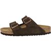 Birkenstock Arizona Suede Leather Marrone 44
