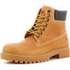 Lumberjack SMH6901-001 Stivaletti Polacchini Anfibi Pelle Cerato Yellow, 47
