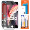 AGCUT Schermo LCD per iPhone 8/SE 2020 LCD Display per iPhone SE 2nd A2275 A2296 4,7 Pollici Incell Screen Replacement Digitalizer 3D Touch Sostituzione Schermo Assemblaggio con Riparazione, Nero