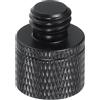 PATIKIL Adattatore Vite Treppiede 1/4 Femmina a M10 Maschio, Vite per Microfono Vite Fotocamera Convertitore Doppia Testa per Supporto Supporto Microfono Accessori Braccio Magico
