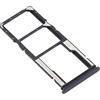 Generico Ricambio compatibile con XIAOMI REDMI 9C (6.53) Carrello Vassoio alloggio tray porta scheda nano Sim1+ SIM 2 + SLOT SLITTA Alloggio Memoria Micro Sd CARD nero