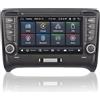 MAVYULQEF compatible with Linux Autoradio Audi TT MK2 8J 2008-2014 Avvio Lampo/Bluetooth/Wireless CarPlay/Android Auto/FM/AM/RDS/USB