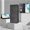 xinyunew Cover Compatibile con Samsung Galaxy S10E, Premium Pelle PU Flip Libro Custodia Antiurto [Protezione Completa] [Slot per Scheda] [Funzione di Supporto],Nero