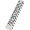 AULCMEET SHWRMC0003 Telecomando sostitutivo Adatta per Sharp LED SMART TV LC-32CFE6351K LC-32CFE6352K LC-40CFE6351K LC-43CFE6351K LC-49CFE6351K LC-55CFE6352K