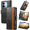 MOJIA Cover per Xiaomi Redmi Note 17 Pro 5G, PU Custodia Antiurto Resistente ai Graffi, Custodia Flip Portafoglio per Telefono con Supporto e Slot per Schede. Nero
