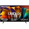 Hisense TV 75 4K Ultra HD 75A6N, Smart TV VIDAA U7, Dolby Vision, HDR 10+, DTS Virtual:X, Game Mode, Alexa Built-in, VIDAA Voice, Tuner DVB-T2/S2 HEVC 10, lativù 4K, 75'', 2024 LED