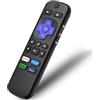AK Telecomando di ricambio per Roku Box Modello: Roku 1, Roku 2(HD, XD, XS), Roku 3, Roku LT, HD, XD, XDS, Roku N1, Roku Express, Roku Express + (nero)