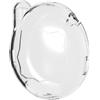 GIOPUEY Cover Compatibile con Tamagotchi Connection Version 3/V3, Alta Trasparenza Custodia, Materiale PC Rigido Case，Nessun Ingiallimento, Nessuno Sbiadimento - Transparent
