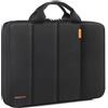ROEPHY 17 Pollici Custodia Borsa per Computer Portatile Impermeabile Antiurto Tablet Custodia Protettiva per 17-17.3 Dell Lenovo Acer ASUS HP MSI Notebook Chromebook Ultrabook Gamebook, Nero
