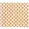 Glooke Selected Carta lavabile Rex 58 in rotolo Rex Sadoch - Giglio rosso (pz. singolo)