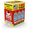Omino Bianco Detersivo Lavatrice, Muschio Bianco, 132 Lavaggi, 1760 ml x 3