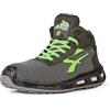 U-POWER DON'T WORRY... BE HAPPY! U-Power Red Lion Hard, Scarpe Antinfortunistiche Alte, Antiperforazione, con Suola infinergy, con Puntale in Alluminio