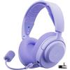 SteelSeries Arctis Nova 3P - Cuffie da gioco multipiattaforma wireless - Controllo via app - Batteria 40h - Driver magnetici al neodimio - 2,4GHz/BT - Mic staccabile - PS5, PS4, PC, Switch - Lavanda