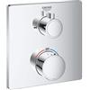 GROHE GRO-24080000 Miscelatore termostatico Vasca-Doccia a 2 Vie con deviatore, Cromo