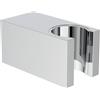 Ideal Standard - Multi Suite, Supporto quadrato a parete per doccetta, Cromato