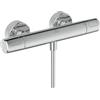 Ideal Standard Ceratherm T25 N Miscelatore esterno doccia, Risparmio di acqua ed energia, con protezione antiscottatura (CoolBody) e funzione termostato - Cromo (315x102x70 mm)
