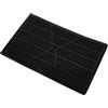 Generico Tappetini Auto Gomma Patch Riparazione per Tappeto Interno Auto in Gomma Nero Facile da Mantenere