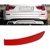 CARMOTTER Luce posteriore destra del riflettore del paraurti per BMW F25 per la serie X3 2014 al 2017, installazione facile