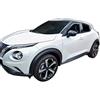 J&J AUTOMOTIVE HEKO Deflettori per Nissan Juke dal 2019, 2 pezzi | 2 deflettori HEKO per Nissan Juke, PMMA 3 mm, fumé, canale del finestrino.