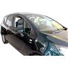 J&J AUTOMOTIVE Deflettori d'Aria per Opel Meriva B 2010-2017, Set da 2 Pezzi, Nero Fumé Oscurato Heko