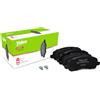 Valeo Set di 4 Pastiglie Freno Expert 301886A, Asse Anteriore | Dotato di Accessori Montati, Certificate ECE-R90, La Qualità Valeo, Testati per Garantire Durata e Prestazioni Ottimali