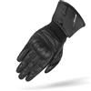 SHIMA STX Guanti Moto Estivi Uomo Pelle Lungo Ventilato Perforato Omologati Guanto per Motocicletta Touchscreen Ventilata Protettore Rinforzato Abbigliamento Racing (Uomini, Nero, 3XL)