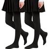 Yutdeng Collant Termico Felpati Ragazze Bambine Calze Termiche Invernali Opachi Caldo Collant Calzamaglie Senza Cuciture Leggins Elasticizzati Pantaloni Lunghi in Pile Tinta Unita