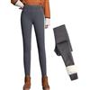 CheChury Leggings Donna Invernali Leggins Felpati Termici Foderato in Pile Caldi Collant Pantaloni Vita Alta Fodera in Caldo Fitness Yoga Controllo della Pancia Elastici Leggins Sportivi Eleganti