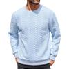 Générique Maglione irlandese Uomo Tinta unita Maglione Uomo Inverno Jacquard Felpe Oversize Girocollo Maglione Caldo Manica Lunga Jumper Pullover Creativo Moda Felpa Shirt Senza Cappuccio Sport Casual, 01