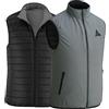 AAA Ambick Ambick Gilet Capispalla da Uomo - Gilet Imbottito Piumino Trapuntato Reversibile e Ripiegabile da Uomo, Gilet da Golf da Uomo a Due Vie con Chiusura a Cerniera Impermeabile