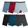 Fruit of The Loom Micro-Stretch Boxer Briefs Boxer Uomo (Pacco da 5)