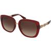Versace VE4407D 388/13 | Occhiali da Sole Graduati o Non Graduati | Prova Online | Plastica | Oversize | Rosso, Trasparente | Adrialenti