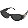 Versace VE4454 GB1/87 | Occhiali da Sole Graduati o Non Graduati | Prova Online | Plastica | Cat Eye | Nero | Adrialenti