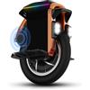 KINGSONG Monociclo Elettrico S16 Pro 1480Wh, Moteur 3000W, Autonomia fino a 120 km, Velocità limitata 25km/h, Pneumatico 16, Schermo, Compatto ed elegante