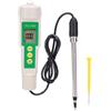 LiebeWH Tester del Suolo, EC-3185 EC-3185 Tester Portatile EC CF TDS 3-in-1 del Tester del Suolo, Kit per Il Test del Suolo del Misuratore di Salinità, per L'agricoltura Orticola Giardino, con Sonde di