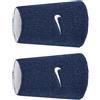 NIKE Polsino SWOOSH CLASSIC DOUBLEWIDE WRISTBANDS 2PK