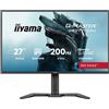 iiyama G-MASTER Red Eagle GB2771QSU-B1 Monitor da gioco da 27 con supporto regolabile in altezza e hub USB