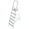 Colombo Scala LIBELLULA in alluminio 6 gradini Silver