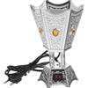 ibasenice Bruciatore Incenso Elettrico in Ferro Argento Design Vintage Leggero per Aromaterapia e Relax, come Decorazione Casa e Portaincenso da Tavolo Stili multipli