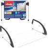 Vileda Express Stendibiancheria da Termosifone, Acciaio/Resina, Bianco, 2x34.5x52 cm