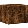 vidaXL Mobile a Parete Rovere Fumo 50x42,5x40 cm in Legno Multistrato