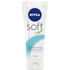 NIVEA Soft Body Cream Tube - Crema corpo e viso - Crema viso idratante - Cura del viso - Cura del corpo - 75 ml