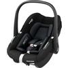 Maxi-Cosi Pebble S i-SIze, Seggiolino Auto Neonato 0 15 mesi, 0-13kg, 40-83cm, Seggiolino Auto Isofix Leggero, Click & Go, Protezione dagli Impatti Laterali G-CELL, Riduttore Baby-hugg, Tonal Black