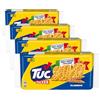 Tuc Cracker Classico, Cotto al Forno con 100% Grano Italiano, 250g (Confezione da 4)